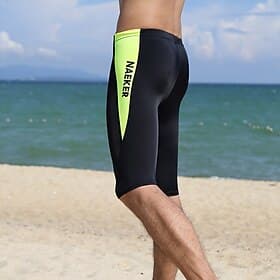 Per uomo Top sottomuta Pantaloncini muta Costume da bagno Color-blocking UPF50 Traspirante Mute da immersione Surf Canoa Snorkeling Primavera