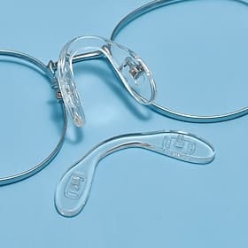 3pc Ultra-Soft Silicone Eyeglass Nose Pads Comfort Fit Glasses Frame Accessories Anti-Slip Nose Pads for Sports Daily Wear
