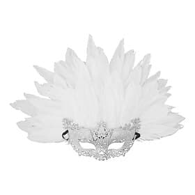 Karnevalsmaske Maske Venezianische Maske Feder Erwachsene Damen Halloween Karneval Karneval von Venedig Einfache Halloween-Kostüme Verkleiden