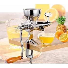 Manual Juicer Hand Rolling Wheat Straw Seedling Ginger Pomegranate Juicer