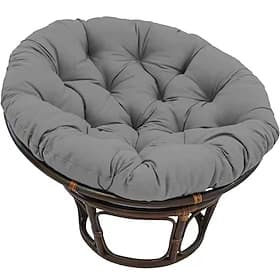 Waterproof Radar Chair Rocking Hanging Basket Papaya Cushion Seat Pad Round Outdoor Indoor Integrated Pillow for Patio, Garden, Living Room