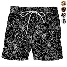 Homme Short de surf Shorts de bain Short de bain imprimé Cordon de serrage avec poches Tissu extensible dans les 4 sens Séchage Rapide Avec Poches Shorts de Su