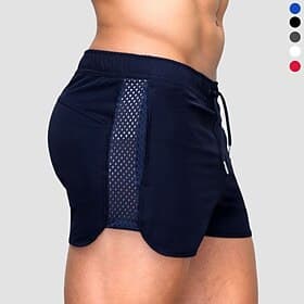 Homme Shorts de course Short d'athlétisme Shorts de gym Short Marathon un tiers Culotte Ranger Bas Athlétique Été Printemps Automne Spandex Séchage Rapide Doux