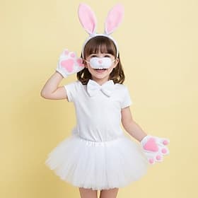 Mehre Accessoires Tier Kaninchen Osterhase Lustig Kinder Mädchen Halloween Karneval Karneval Party Verkleiden