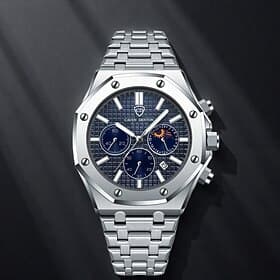 Relógio automático masculino de luxo, relógio esportivo casual moderno, relógio masculino, a melhor opção de presente para homens