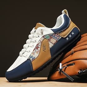 Baskets décontractées pour hommes en similicuir, confort et style haut de gamme, parfaites pour un usage quotidien