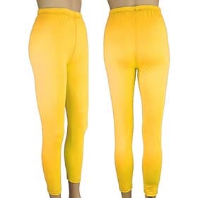 Women's Trousers Leggings Fashion Streetwear Basic Ankle-Length High Waist Plain Elastic Waist Comfort Stretchy Daily Outdoor Sports Navy Black White Yellow Sp