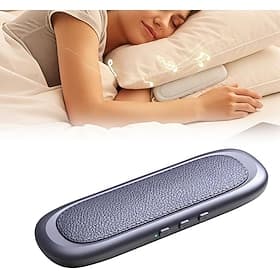 Alto-falante de travesseiro para dormir, alto-falantes Bluetooth para dormir embaixo do travesseiro com ruído branco, alto-falante de travesseiro portátil para