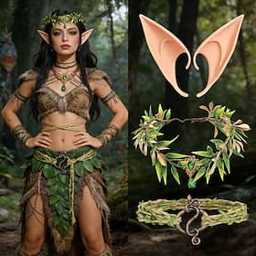 Médiéval Renaissance Costume élégant Accessoires Elfe Fée Déguisement Femmes Halloween Carnaval Performance LARP Foire de la Renaissance Adulte accessoire Cein