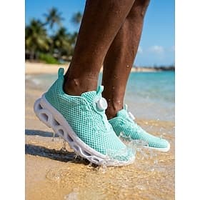 Hombre Deportivo Casual Actividades acuáticas Malla Transpirable Cordones Negro Azul Oscuro Azul Claro Verano