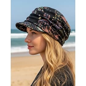 Women's Hat Winter Hats Windproof Warm Daily Outdoor Street Print Floral