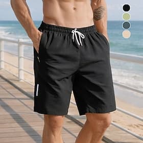 Homme Shorts de course Short d'athlétisme Shorts de gym Cordon de serrage Avec Poches Shorts Occasionnel Quotidien Extérieur Été Léger Respirant Entraînement e
