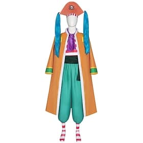 Ocean Adventurer Burlesque Clown Straw Hat Pirate Cosplay Costume Outfits Anime Movie TV Theme Costumes for Men's Adults' Masquerade Halloween Comic Con Anime