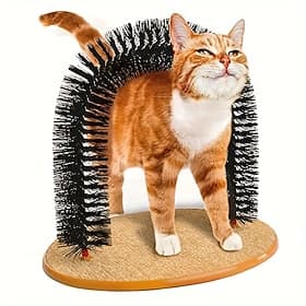 Selbstpflegebogen für Katzen Massage Pflegebürsten – Katzen können Kratzspielzeug nicht widerstehen
