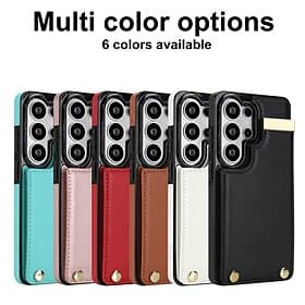 Handy Hülle Handyhüllen Für Samsung Galaxy S26 S26 Plus S26 Ultra Brieftaschenhülle Vollschutz Kartenfach Retro PU-Leder
