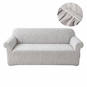 Elastic Universal Sofa Slipcover Full Coverage Anti-Slip Anti-Scratch Sofa Cover Modern Simple Style for Living Room Furniture Protector
