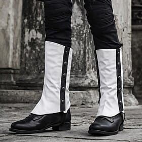 Retro Vintage Medieval Renaissance Gaiters Shoe Cover Knight Ritter Ranger Fancy Dress Unisex Halloween Carnival Ren Faire Retro Theme Party Adults Shoe Cover