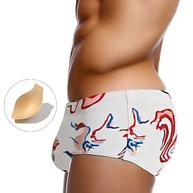 Herren Badeshorts Badehose Bedruckt Kurzes Bein Schnelltrocknend Leicht Elastisch Bademode Unterteile Surfen Wassersport Schwimmen Sommer