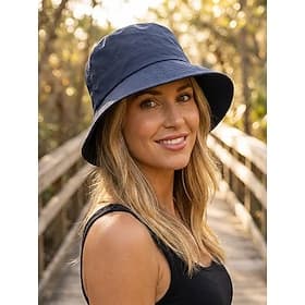 Bob décontracté en coton pour femme, chapeau de soleil élastique et ajustable disponible en plusieurs couleurs, idéal pour les vacances à la plage, le quotidie