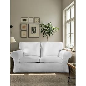 Cover for 2 Seat Sofa 100% Cotton loveseat Slipcover Soft and Breathable Fabric for Maximum Comfort LITB PRIME cover Ektcover