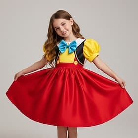 Sirena Princesas Vestidos Traje de cosplay Accesorios Película Moda Estilo lindo Tutús for Chica Niños Mascarada Diario Fiesta Festivos