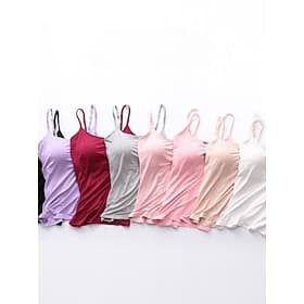 Damen Rippenstrick Tanktop Einfarbig Klassisch Ärmellos Träger Normale Oberteile Lässig Täglich Strandbekleidung Schwarz Weiß Leicht Rosa Rosa Rote Sommer Früh