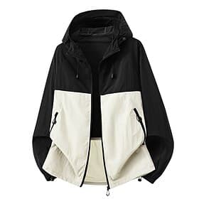 Unisexe Coupe-Vent Veste de randonnée Veste de protection UV Extérieur Imperméable Séchage Rapide Respirant Tenues de randonnée Vêtements de randonnée Été Prin