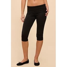 Women's Capri Pants Shorts Leggings Fashion Streetwear Casual Capris Low Waist Plain Comfy Soft Comfortable High Elasticity Outdoor Vacation Street Dark Gray B