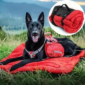 Portable Waterproof Skidproof Non-slip Pet Bed Cushion Washable Foldable Sofa Bench Dog Outdoor Mattress
