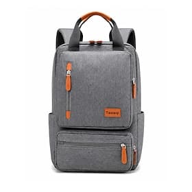 Student Backpack for Teens Boys, Large Capacity Multi-Compartment Polyester School Bag, Minimalist Laptop Backpack for School Travel College Daily Commute, Mul