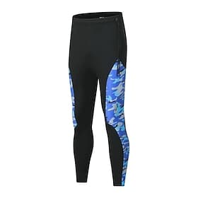 Men's Diving Suit 3mm Neoprene Wetsuit Pants Thermal Dive Pants Patchwork Camo / Camouflage Full-Length Leg Thermal Quick Dry Thickened Bottoms Surfing Diving