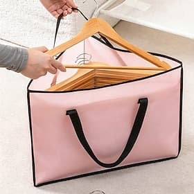 Triangular Clothes Hanger Storage Bag with Foldable Design, Space-Saving Wardrobe Corner Organizer for Daily Hanger Storage, Portable Closet Holder Pouch for H