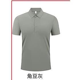 Voor heren Wandelen poloshirt Grijs Korte mouw Kleding Bovenlichaam Golfkleding Kleding Outfits Draag kleding