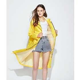 Men's Women's Rain Poncho Waterproof Hiking Jacket Rain Jacket Summer Spring Outdoor Waterproof Quick Dry Lightweight Comfortable Outerwear Windbreaker Raincoa