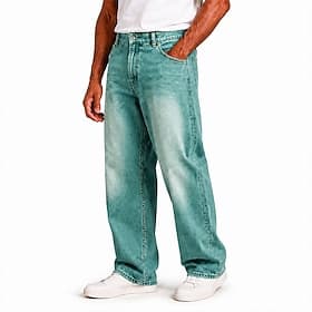 Per uomo Pantaloni Pantaloni casual 100% cotone Pantaloni di denim Elastico in vita Gamba Dritta Semplice Comodità Morbido Lunghezza intera Casuale Quotidiano