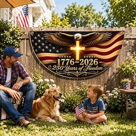 USA 250. Jahrestag (1776–2026) – Wimpelkette, halbrunder Fächer, patriotische amerikanische Wimpelkette für den Außenbereich, ideal für Haus, Veranda, Garten o