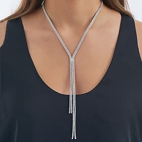 Collier Strass Zircon Femmes Mode Perlé Colliers Tendance Pour Soirée