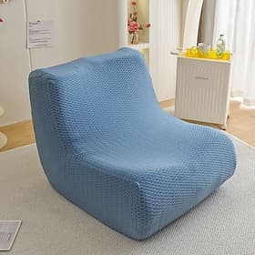 Housse de coussin élastique simple pour canapé, housse extensible pour assise de canapé de salon, housse de protection lavable pour meubles, couleur unie