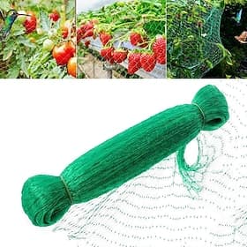 Filet de jardin de 5 m (16,3 pi) pour plantes, filet anti-oiseaux robuste pour fraises, fruits et légumes, bâche de protection pour semis, plates-bandes suréle