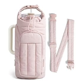 Sac isotherme pour bouteille d'eau, sac bandoulière femme, sac isotherme portable avec bandoulière, accessoire de fitness avec poche pour téléphone, sac bandou
