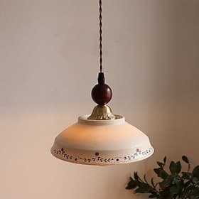 22 cm Design Unique Suspension Céramique Moderne 110-120V 220-240V