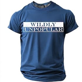 T-shirt homme à imprimé graphique sarcastique et humoristique, coupe slim, style streetwear décontracté, tailles S, M, L, XL, XXL, XXXL