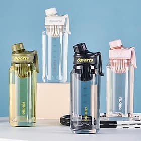 Infuseur à thé haute capacité, sans BPA, conception étanche pour les voyages et les activités de plein air gobelet en plastique de qualité supérieure avec comp