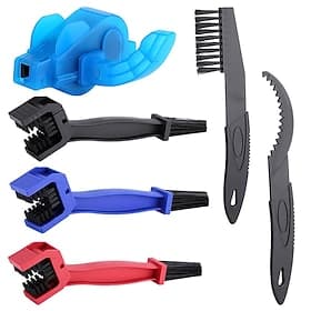 Brosse de Nettoyage de Chaîne Velo Outil de Nettoyage de Chaîne de Vélo Pratique Pour Vélo de Route Vélo tout terrain / VTT Cyclisme Plastique ABS Noir Rouge B