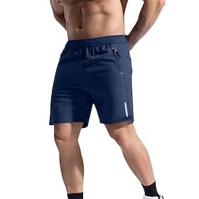 Homme Short athlétique Shorts Shorts d'été Shorts de plage Short décontracté Avec Poches Taille Élastique Uni Séchage Rapide Respirant Court Occasionnel Extéri