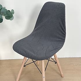 Housse extensible pour chaise de salle à manger, housse à motifs pour fauteuil sans accoudoirs, idéale pour la maison ou le bureau, protection amovible et lava