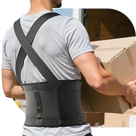 ceinture lombaire de travail pour hommes Ceinture de soutien lombaire ajustable pour femmes, idéale pour soulager la sciatique, les hernies discales et autres