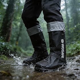 Couvre-chaussures imperméables Wosawe pour motos et vélos, idéaux pour la randonnée, l'alpinisme et les activités de plein air