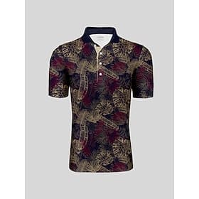 Homme T-shirt POLO Bleu marine Manche Courte Top Tenue de golf Vêtements Tenues Porter des vêtements