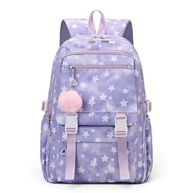 Waterproof School Backpack for Girls Large Multi-Pocket Laptop Bookbag Cute Tie Dye College Travel Daypack in Multi Colors